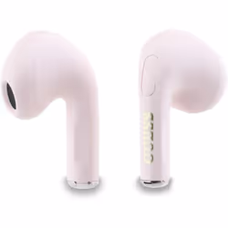 Guess Glossy Effect Printed Classic Logo & Charm TWS Earphones Pink - GUTWSXMCCLP - Additional view 4