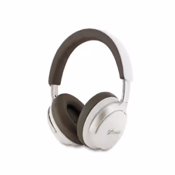 Guess PU Leather Script Logo ANC/ENC Wireless Headphones with Studio Quality Sound Pink - GUBHC22PSBCSMW