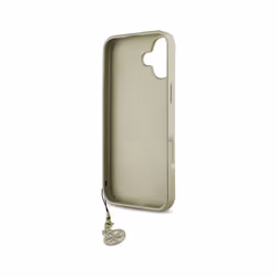 Guess 4G Charms Collection Case for iPhone 16 6.1" Brown - GUHCP16SGF4GBR