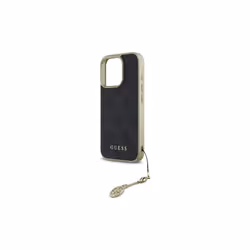 Guess 4G Charms Collection Case for iPhone 16 Pro 6.3" Black - GUHCP16LGF4GGR
