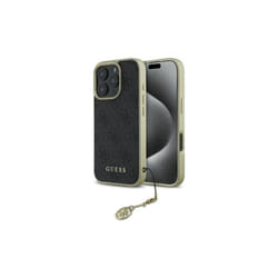 Guess 4G Charms Collection case for iPhone 16 Pro Max 6.9" Black - GUHCP16XGF4GGR