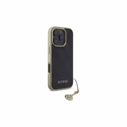 Guess 4G Charms Collection case for iPhone 16 Pro Max 6.9" Black - GUHCP16XGF4GGR