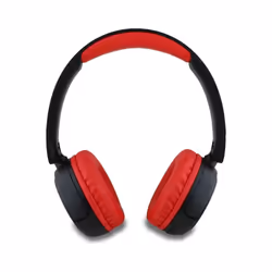 Hello Kitty Face Logo Bluetooth Wireless Headphones Black/Red - HKOBHV6ROKFR