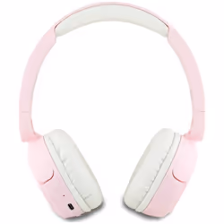 Hello Kitty Face Logo Bluetooth Wireless Headphones Pink - HKOBHV6ROKFP