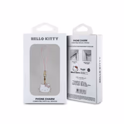Hello Kitty Phone Strap Kitty Cute Head Charm Pink - HKCPMKHP