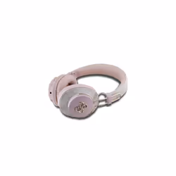 Guess 4G Big Metal Logo Bluetooth On Ear ENC Headphone Pink - GUBHS72P4FC4MP