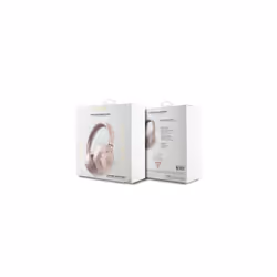 Guess 4G Big Metal Logo Bluetooth On Ear ENC Headphone Pink - GUBHS72P4FC4MP