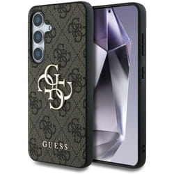 Guess 4G Classic Big Logo Case for Samsung Galaxy S25 6.2" Brown - GUHCS25S4GMGBR