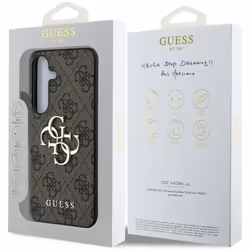 Guess 4G Classic Big Logo Case for Samsung Galaxy S25 6.2" Brown - GUHCS25S4GMGBR - Additional view 7