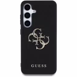 Guess Grained Big 4G Logo Small Classic Logo Case for Samsung Galaxy S25 6.2" Black - GUHCS25SPGT4MBK - Additional view 4