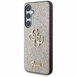 Guess Fixed Glitter Big 4G Metal Logo Case for Samsung Galaxy S25 6.2" Gold - GUHCS25SHG4SGD - Additional view 4