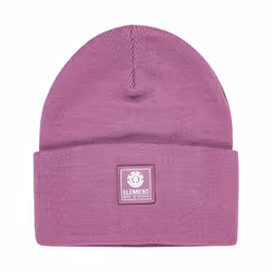Element Knittted Cuff Beanie ~ Dusk berry conserve