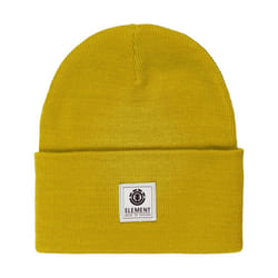 Element Knittted Cuff Beanie ~ Dusk spicy mustard