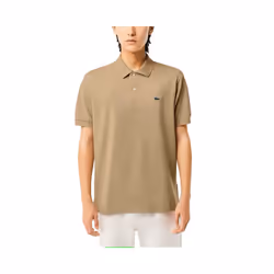 Lacoste L1212 Mens Polo Shirts Golf SportsÂ Tee - Beige, XS
