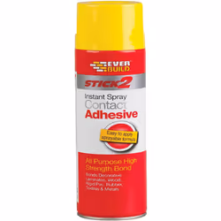Everbuild Stick 2 All Purpose High Bond Strength Contact Spray Adhesive, 500 ml