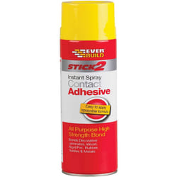 Everbuild Stick 2 All Purpose High Bond Strength Contact Spray Adhesive, 500 ml