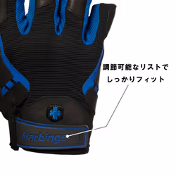 Pro Weight Lifting Gloves, Leather Palm Protection, Workout Fitness Gloves, Blue, S