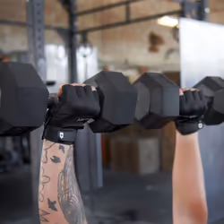 Training Grip 2.0 Weightlifting Gloves, Unisex, Black, Large - Additional view 5