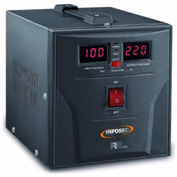 Infosec R2 Pro 2000, 72-290 V, 50/60 Hz, 180-260 V, 50/60 Hz, 2 kVA, 1200 W