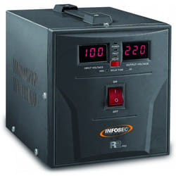 Infosec R2 Pro 2000 voltage regulator 2 AC outlet(s) 72-290 V Black