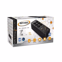 Infosec Z2 EX 550 uninterruptible power supply (UPS) 0.55 kVA 275 W 6 AC outlet(s)