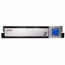 Infosec E7 One 3000 RT, Double-conversion (Online), 3 kVA, 3000 W, Pure sine, 100 V, 240 V