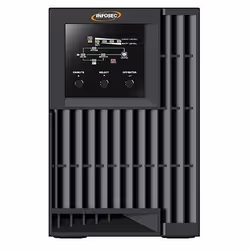 Infosec E4 Value 1000, Double-conversion (Online), 1 kVA, Pure sine, 100 V, 240 V, 40/70 Hz
