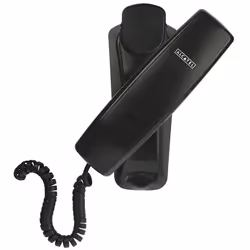 Alcatel TEMPORIS 10, Wired handset, Black