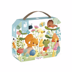 - Garden Friends Puzzle - 20-Piece Puzzle - Develops Patience and Dexterity - FSC-Certified - Made in France - 24 Months +, J ...