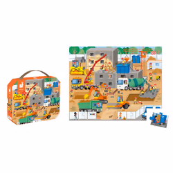 Janod Puzzle Construction Site 36pcs