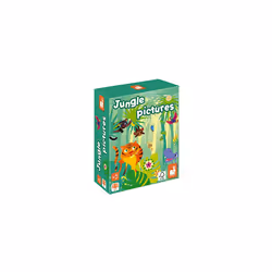 - From 5 Years Old - Jungle Pictures - 60 Enigmas - FSC Cardboard and Wood Game - Speed and Strategy Games - Memorize and Ass ...