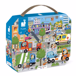 Janod Puzzle City 36pcs