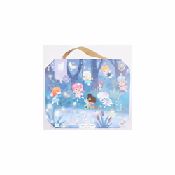 - Child Puzzle Fairies and Water Lilies 36 Pieces - Educational Game - Motor Skills and Concentration - Case with Handle - Made in France - FSC