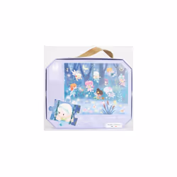 - Child Puzzle Fairies and Water Lilies 36 Pieces - Educational Game - Motor Skills and Concentration - Case with Handle - Made in France - FSC