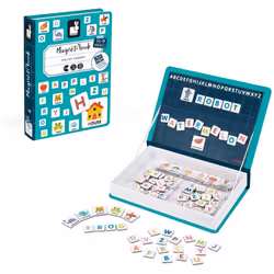 Janod J02712 Magneti'Book Alphabet Educational Game, English Version