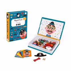 JANOD Boy's Crazy Faces Magneti'Book