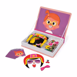 JANOD Girl's Crazy Faces Magneti'book