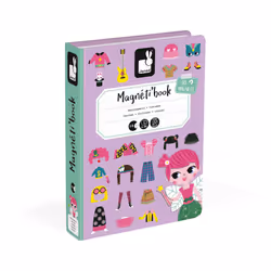 JANOD Girl's Costumes Magneti'book, 3 yr(s), Carton, Violet