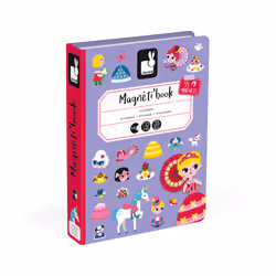 JANOD Princess Magneti'book, 3 yr(s), Carton, Violet