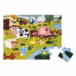 JANOD J02772 puzzle Jigsaw puzzle 20 pc(s) Animals