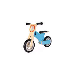 Janod - Bikloon Little Racer, Wooden Balance Bike - Develop Motor Skills and Sense Of Balance - Wooden Toy - - Fsc Certified - from 2 Years Old,