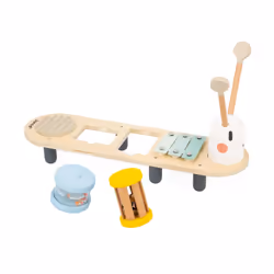 - Sweet Cocoon Caterpillar Musical Activity Stand - 5 Children's Sound Activities - Musical Awakening Game - FSC Wood Toy - 12 Months +, J04058 - Additional view 2