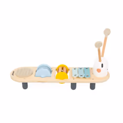- Sweet Cocoon Caterpillar Musical Activity Stand - 5 Children's Sound Activities - Musical Awakening Game - FSC Wood Toy - 12 Months +, J04058 - Additional view 3