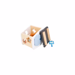 - Sweet Cocoon Bird House Shape Sorter - 8 Slot-In Pieces - Early-Learning Game - Learning Shapes and Colours - FSC Wood Toy - 18 Months +, J04062 - Additional view 4