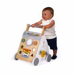JANOD Sweet Cocoon Wooden Multi-Activity Trolley