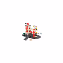 - Bolid Wooden Fire Station - 5 Vehicles Included - Imagination and Fine Motor Skills - FSC-Certified - Water-Based Paints - 2 Years +, J04639 - Additional view 10
