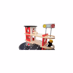 - Bolid Wooden Fire Station - 5 Vehicles Included - Imagination and Fine Motor Skills - FSC-Certified - Water-Based Paints - 2 Years +, J04639 - Additional view 6
