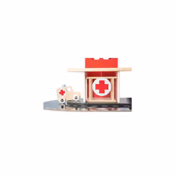 - Bolid Wooden Fire Station - 5 Vehicles Included - Imagination and Fine Motor Skills - FSC-Certified - Water-Based Paints - 2 Years +, J04639 - Additional view 7