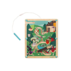 Janod Forest Magnetic Maze Kids Creative Montessori Wooden Toy