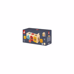 - Geometric Shape Box (Wood) - Wooden Early-Learning Toy - Educational Game - Fine Motor Skills - 12 Months - J05330 - Additional view 7